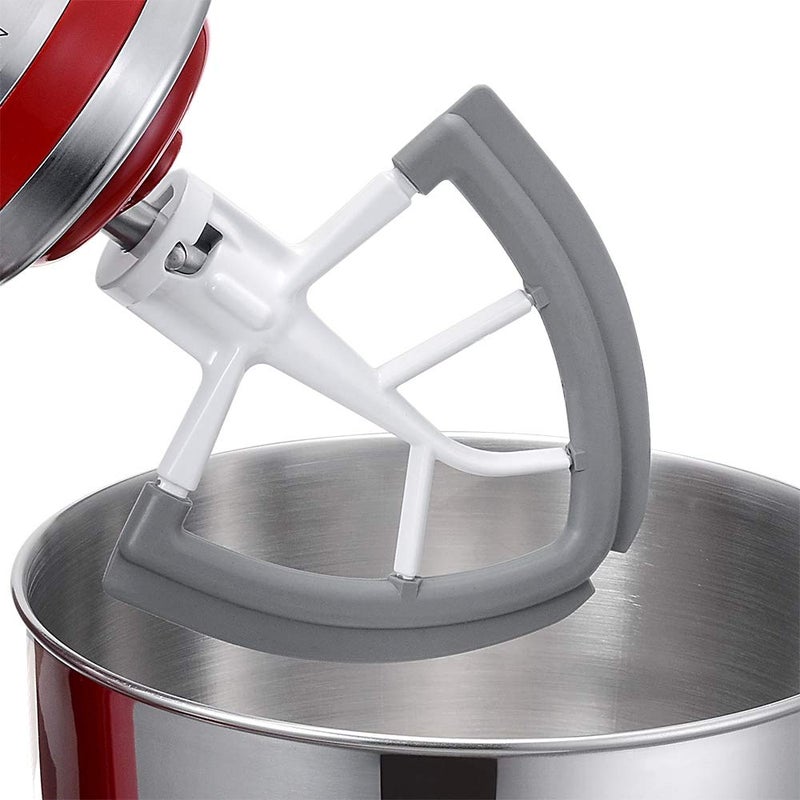 KITOART Flex Edge Beater for KitchenAid 4.5/5 QT Tilt Head Stand Mixer, Beater with Double Silicone Edge, Mixer Paddle, Perfect 4.5/5 Quart Tilt Head Stand Mixer Attachment, White - Image 4